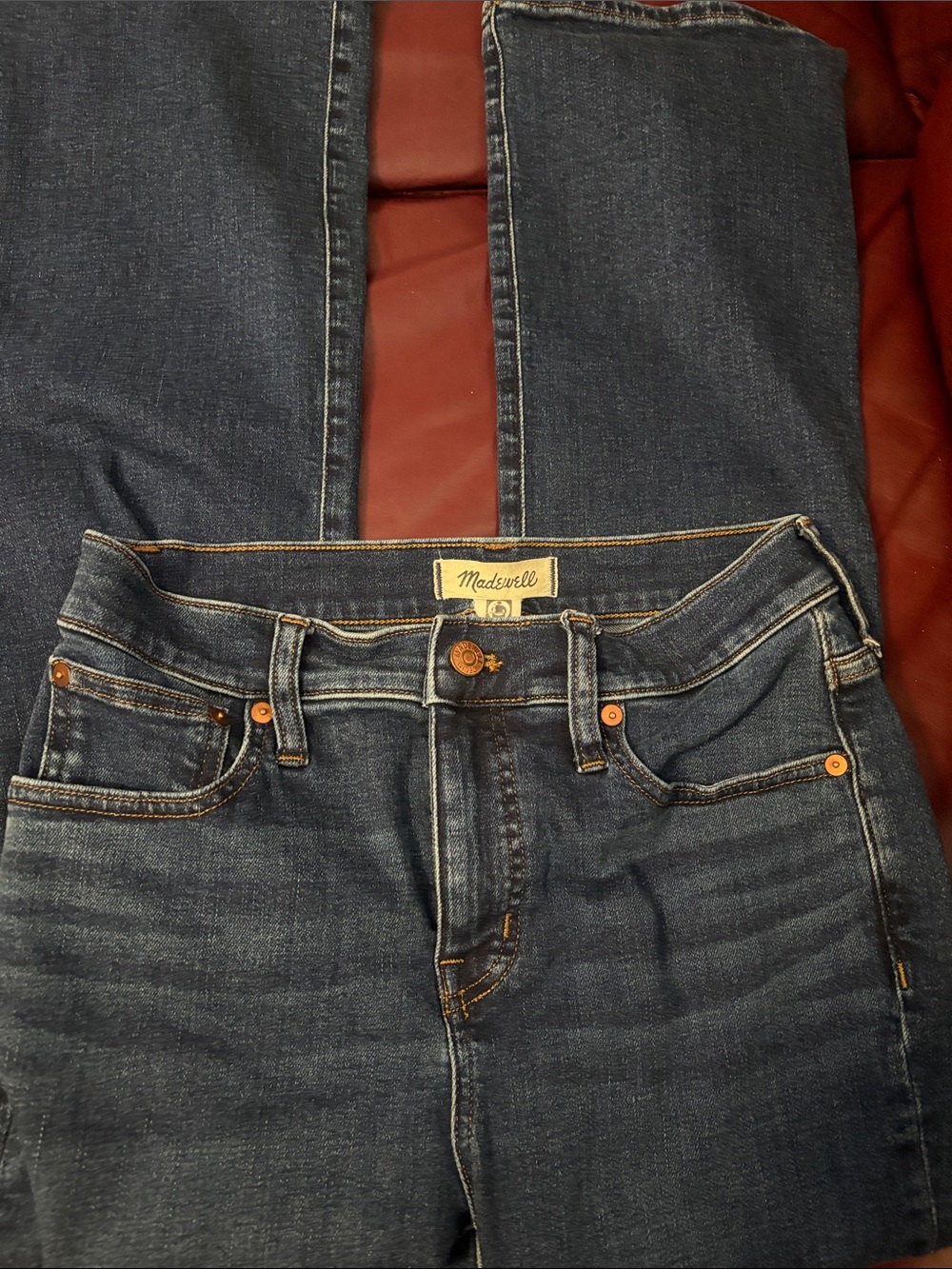 Madewell Women's Dark Wash  Jeans